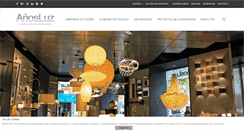 Desktop Screenshot of anosluziluminacion.es